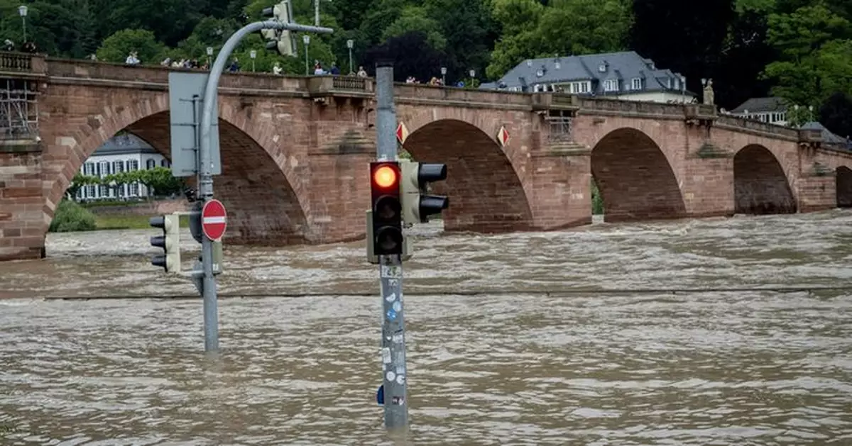 德國南部持續降雨 巴伐利亞州多地因洪災進入緊急狀態