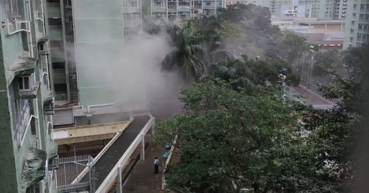 小西灣邨瑞樂樓清晨火警電力中斷　房署目標晚上恢復部分公用設施電力