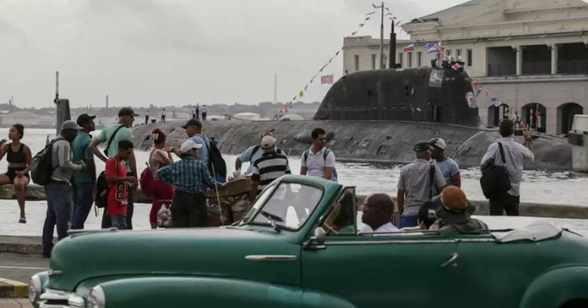 俄核潛艇護衛艦抵哈瓦那訪問 古巴稱嚴守國際規定未攜核武