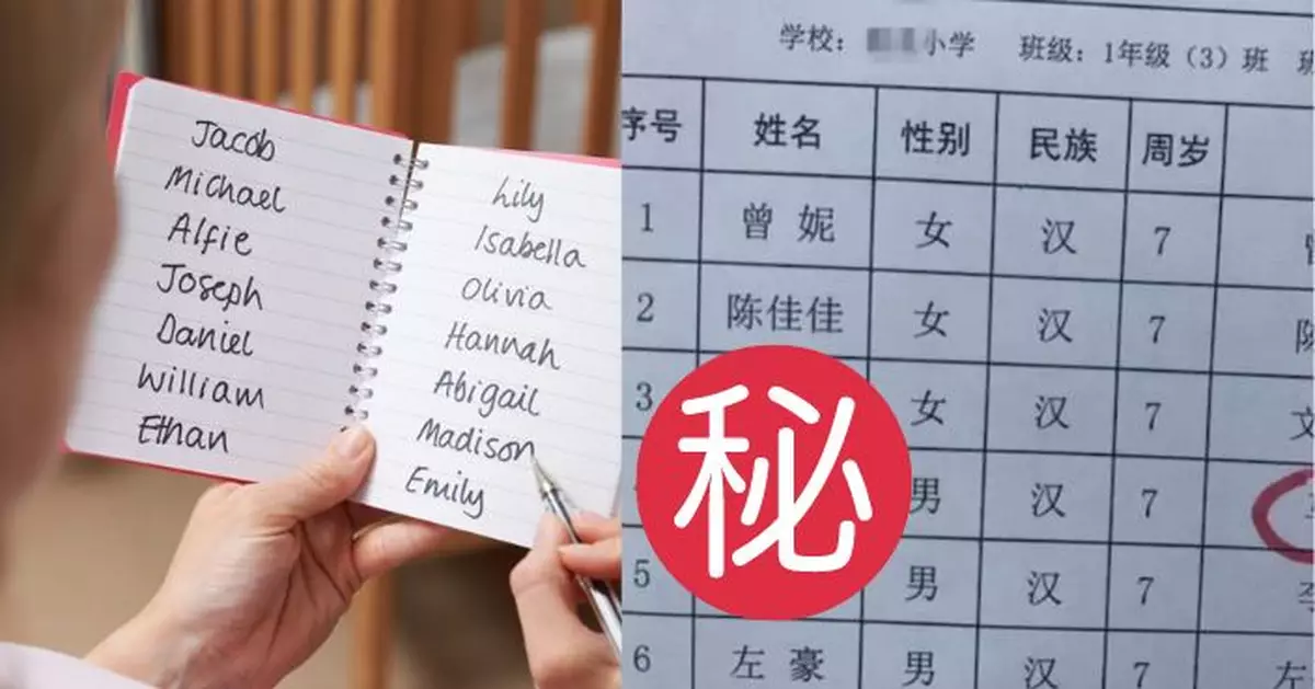 望沿用「統」字 馬姓爸為仔仔改「呢個名」卻成全校笑料
