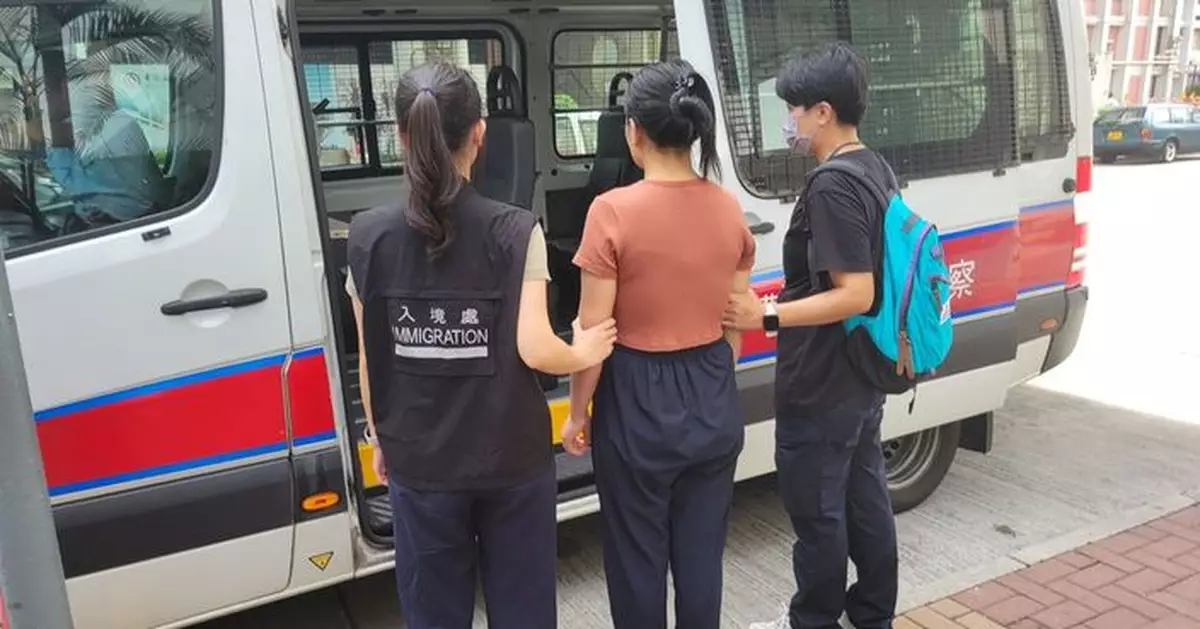 警方聯同入境處新界南反黑工拘31名男女 包括9名賣淫內地女子