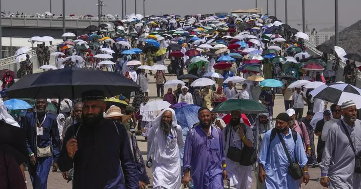 沙特阿拉伯朝聖期間超過一千人因酷熱天氣中暑死亡