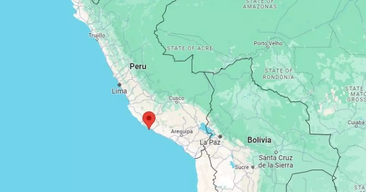 秘魯南部海岸發生7.2級地震　美當局指有海嘯威脅