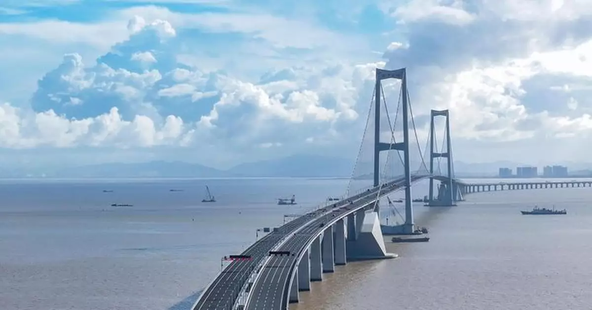 深中通道正式開通 陳國基：為大灣區交通基礎建設注入龐大新動力