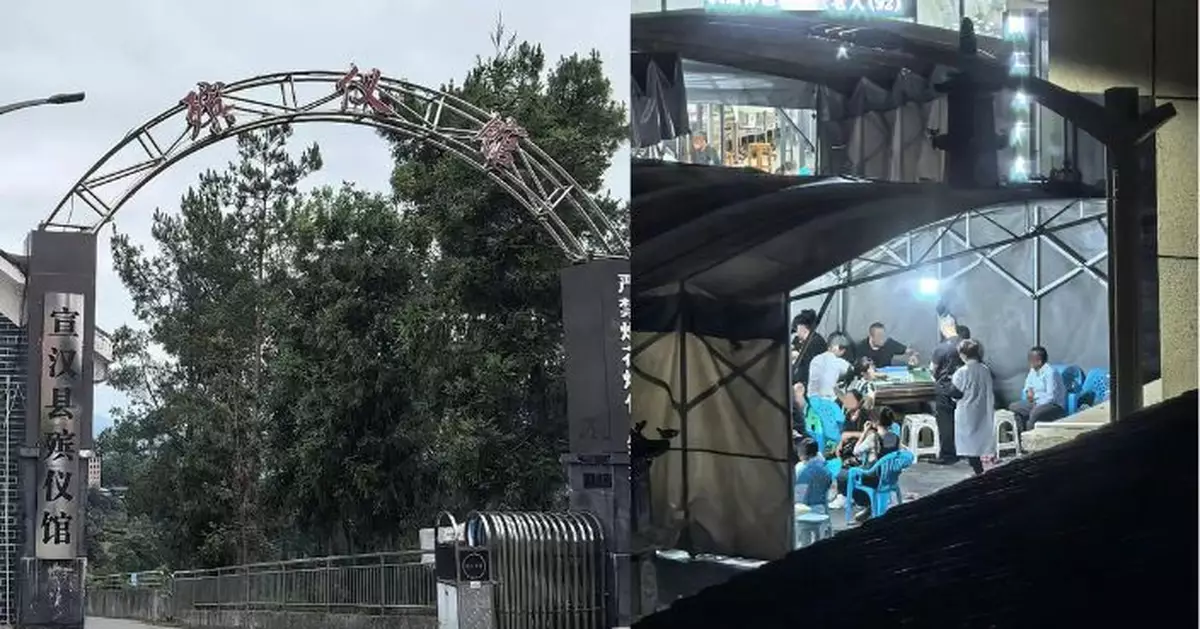 殯儀館直對家門距離僅20米 四川男住戶日日聽喪樂不堪其擾