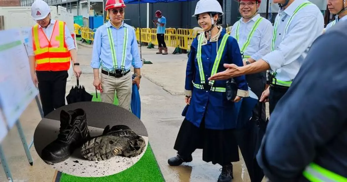 何永賢腳踏安全鞋走遍大小地盤 又一雙「甩底」退休感謝「陪著我走」