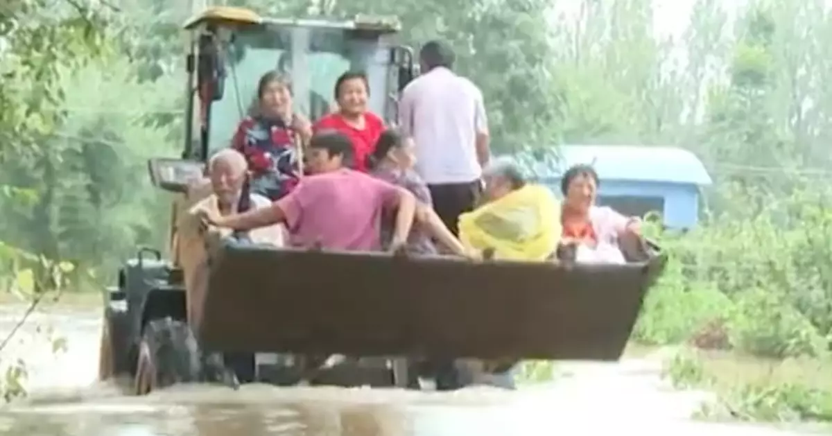 料河南暴雨持續 氣象台升級發布暴雨紅色預警