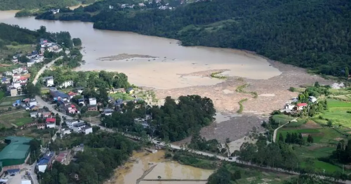 湖南資興遭遇破紀錄雨量 多個鎮村被淹至少4死3失蹤