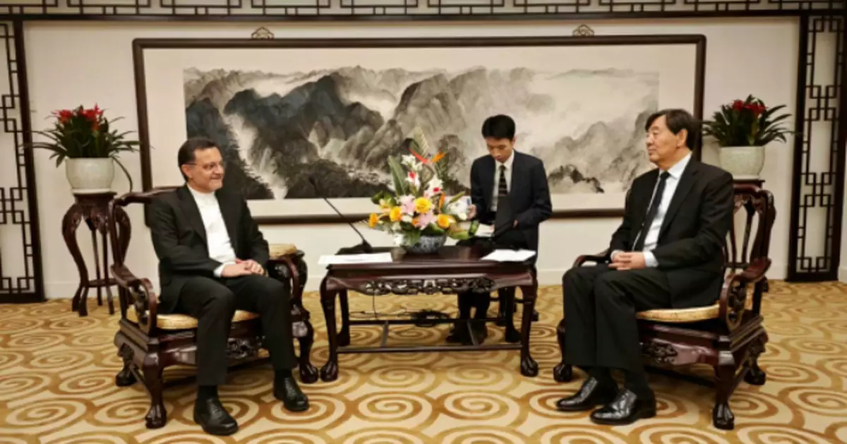 中國政府中東問題特使晤伊朗駐華大使　雙方一致認同應推動黎巴嫩局勢降溫
