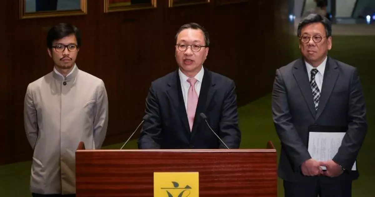 林定國等多名官員出席立法會前廳交流會　討論人工智能應用及保障網絡安全等議題