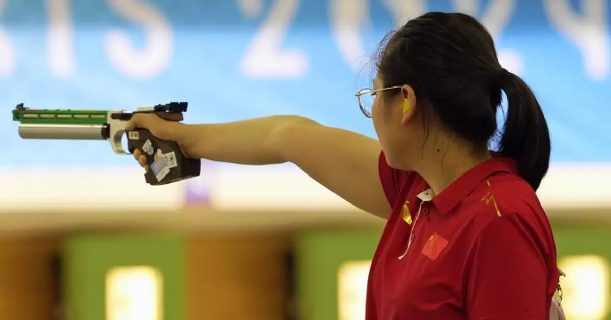 巴黎奧運｜女子10米氣手槍決賽 國家運動員以第五及第六完賽