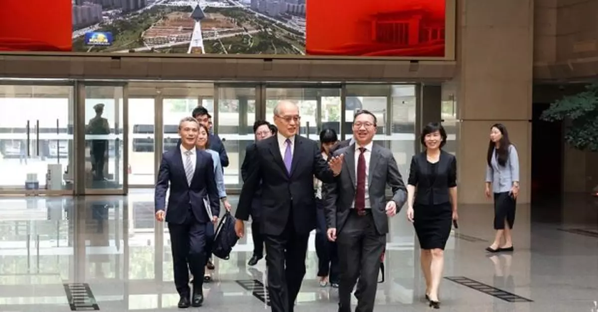 最高人民法院院長張軍在北京會見林定國