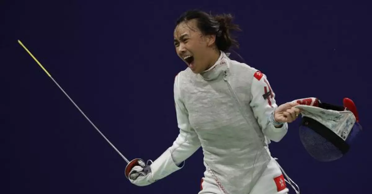 巴黎奧運直擊｜陳諾思女子花劍個人賽晉級16強