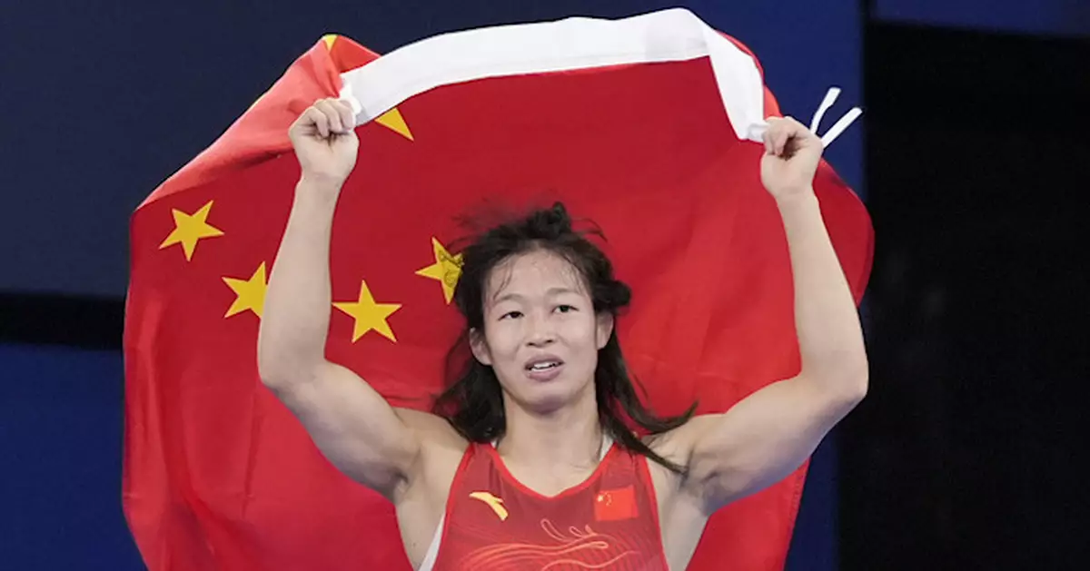 巴黎奧運｜摔跤女子自由式50公斤級 國家隊馮紫琪奪銅