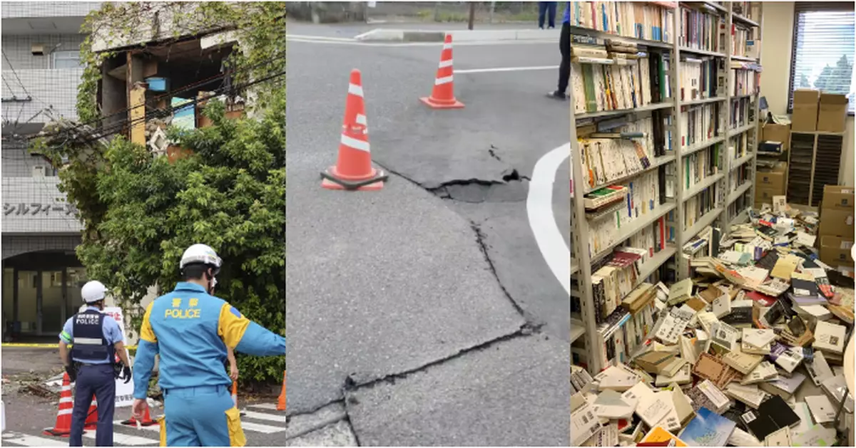 日本九州7.1地震最少3傷 氣象廳發出「巨大地震注意」警報