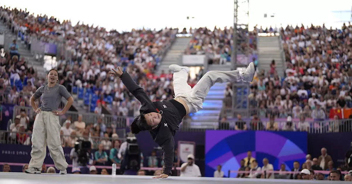 巴黎奧運｜中國「671」劉清漪霹靂鬥舞摘銅 日本湯淺亞實奪金