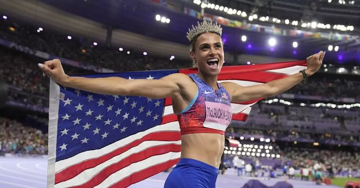 巴黎奧運｜美國麥勞克林田徑女子400米跨欄奪金