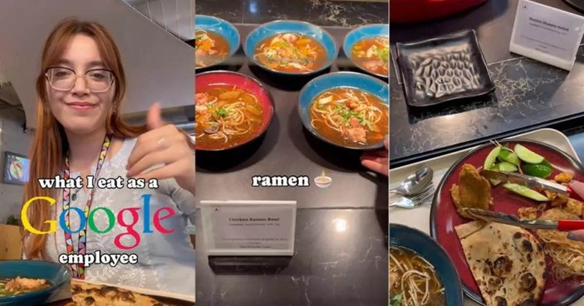 Google公司飯堂食什麼？印度員工曬免費豐盛午餐引羨慕