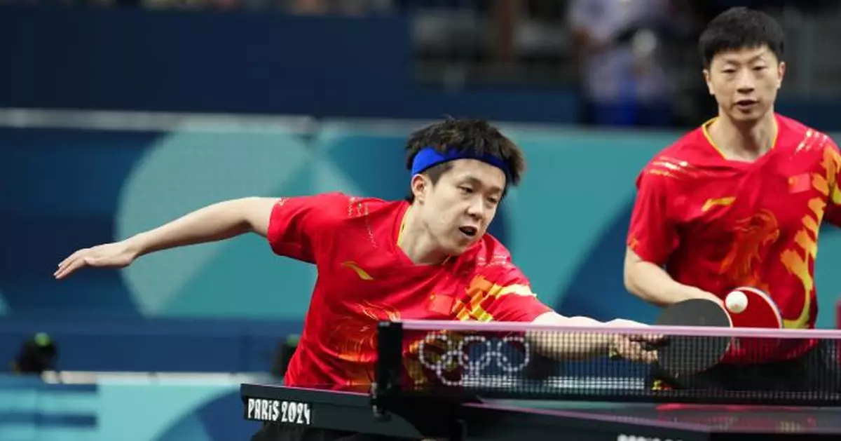 巴黎奧運｜乒乓球男子團體賽 中國輕取印度晉八強