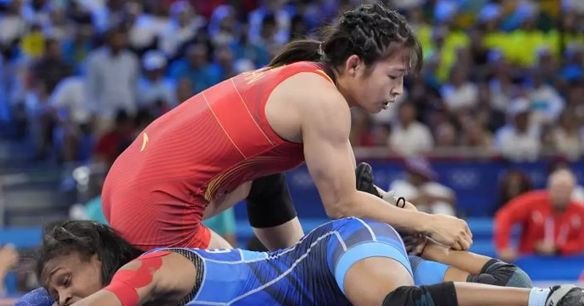 巴黎奧運｜國家隊馮紫琪 晉女子50公斤自由式摔跤八強