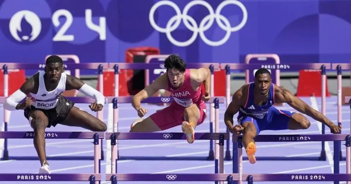 巴黎奧運｜男子110米跨欄 國家隊秦偉搏復活賽小組首名晉準決賽