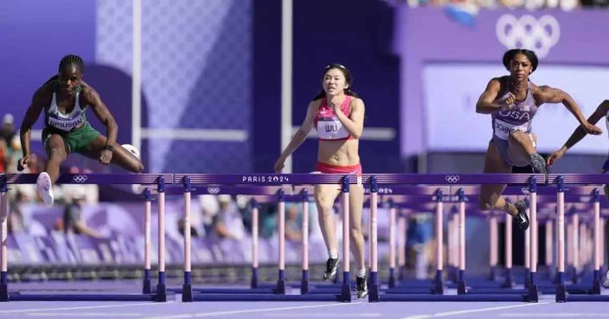 巴黎奧運｜女子100米跨欄 中國吳艷妮初賽小組跑第6轉戰復活賽