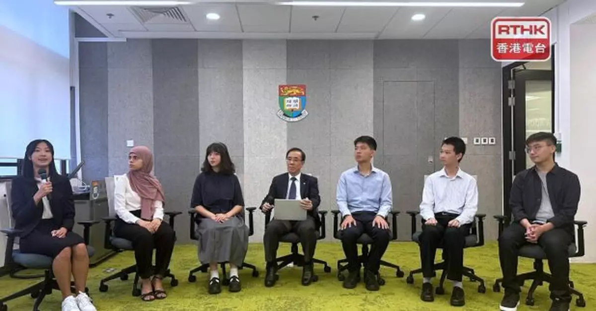 田徑運動員白凱文透過頂尖運動員計劃入讀港大醫科