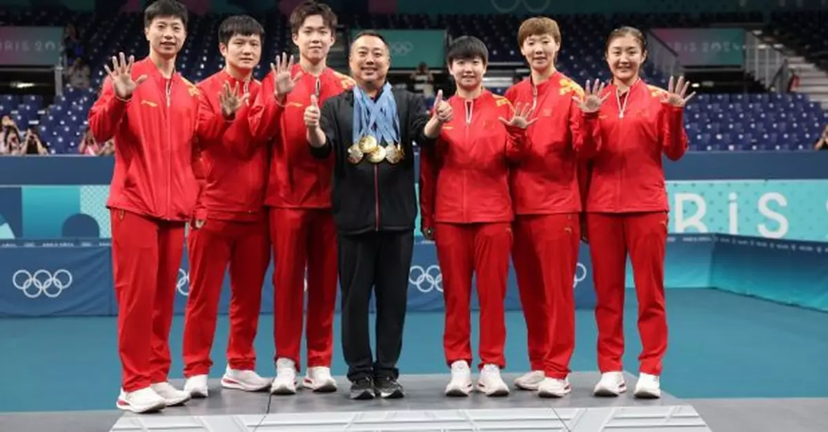 巴黎奧運獎牌榜│國家隊添6金1銅　反超美國暫列首位