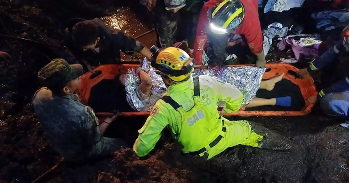 墨西哥連場暴雨引發中部城鎮山泥傾瀉9人死亡