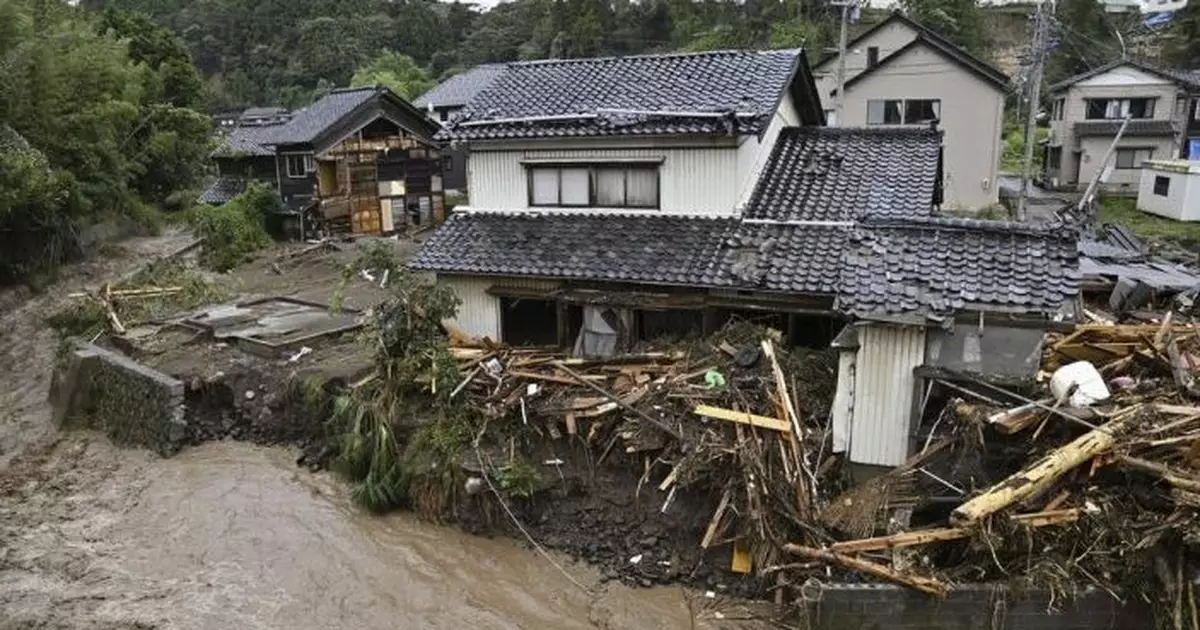 日本石川縣雨勢緩和氣象廳下調警戒　至今1死逾10人仍失蹤