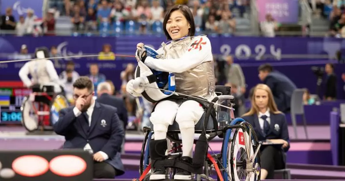 巴黎殘奧｜港隊湯雅婷女子佩劍B級第二輪復活賽落敗無緣晉級