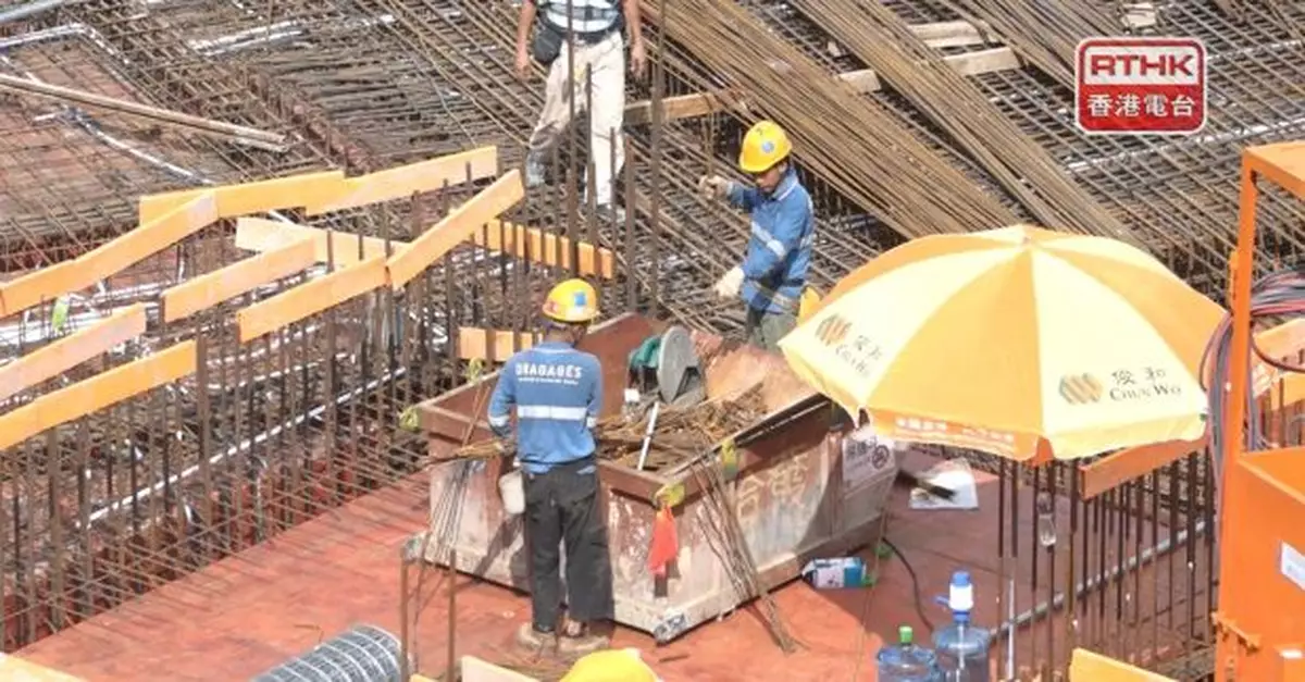 沒批建造業輸入外勞配額　發展局：按季申請以考慮當前情況