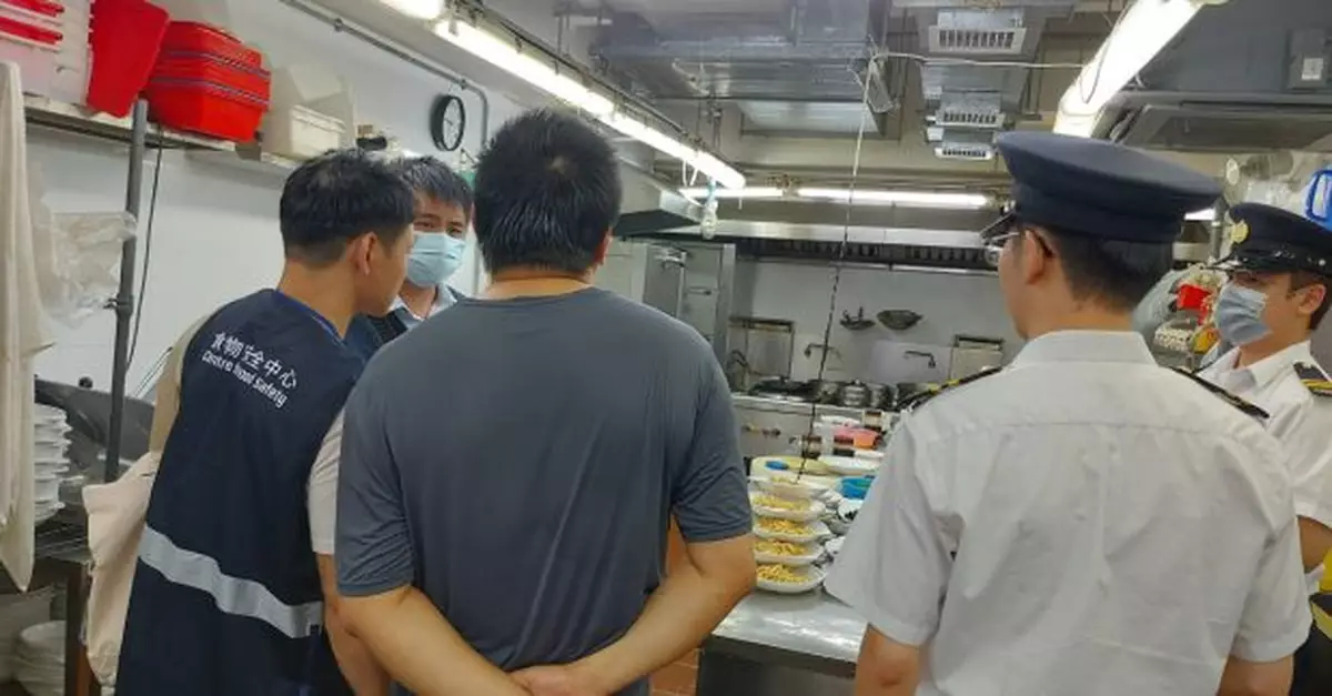 食環署巡查多區為旅行團提供服務的食物業處所