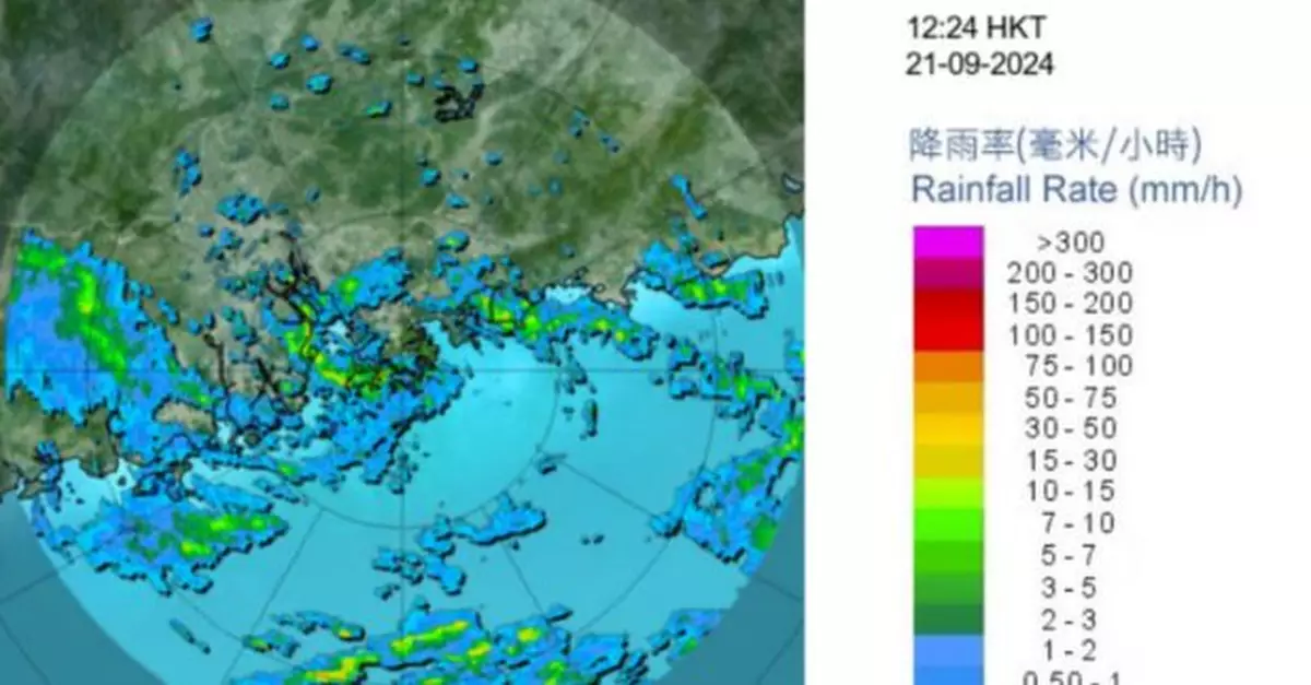天文台：是否需發出黑色暴雨警告信號視乎雨帶發展