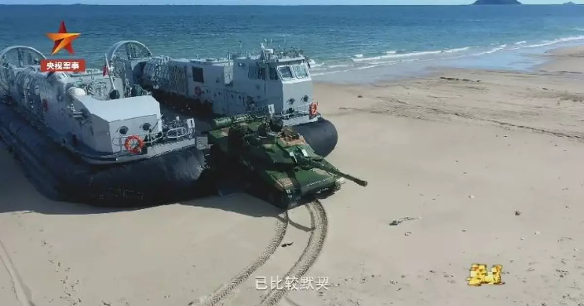 台海變通途？15式輕坦配「野馬」登陸艇 直插敵軍心臟