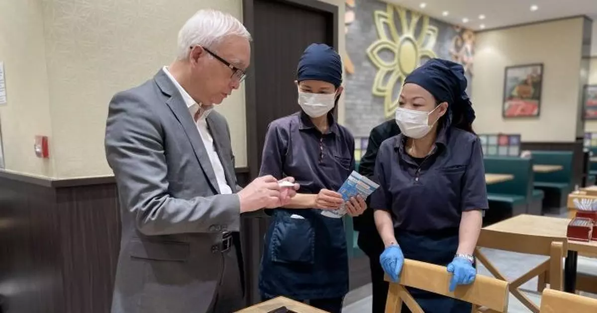 謝展寰：管制即棄塑膠餐具適應期將完結　當局將主力巡視售賣點