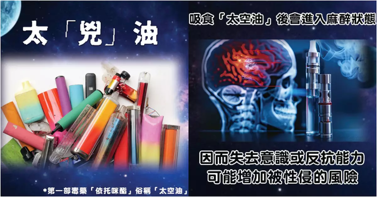 警：太空油太「兇」副作用多多後患無窮 非法售賣管有均屬刑事罪行