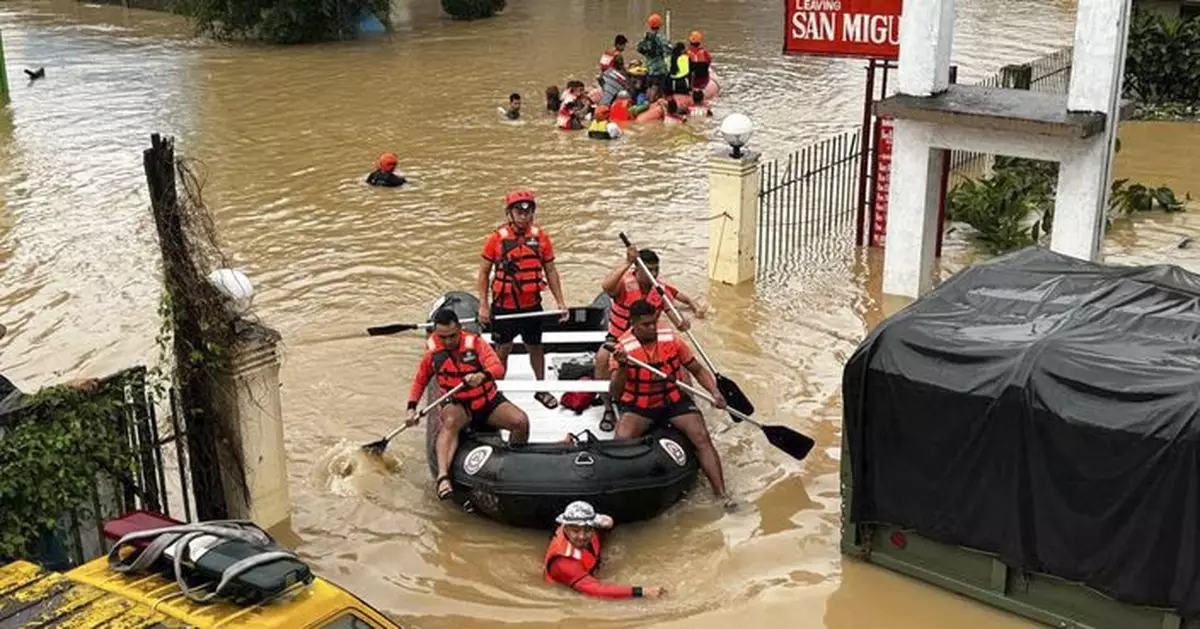 潭美吹襲菲律賓東北部引發洪水及山泥傾瀉 增至23人死亡