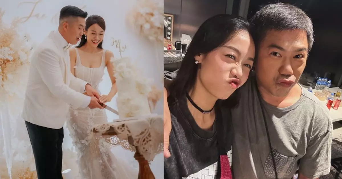 黃心穎與泥鯭結婚一周年 IG貼合照賀紙婚獲老公留言示愛：I love you