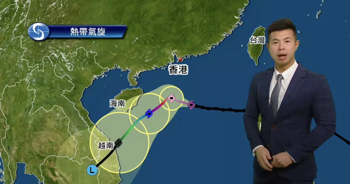 天文台：多雲有驟雨最高27度 下午3時至6時改掛3號波