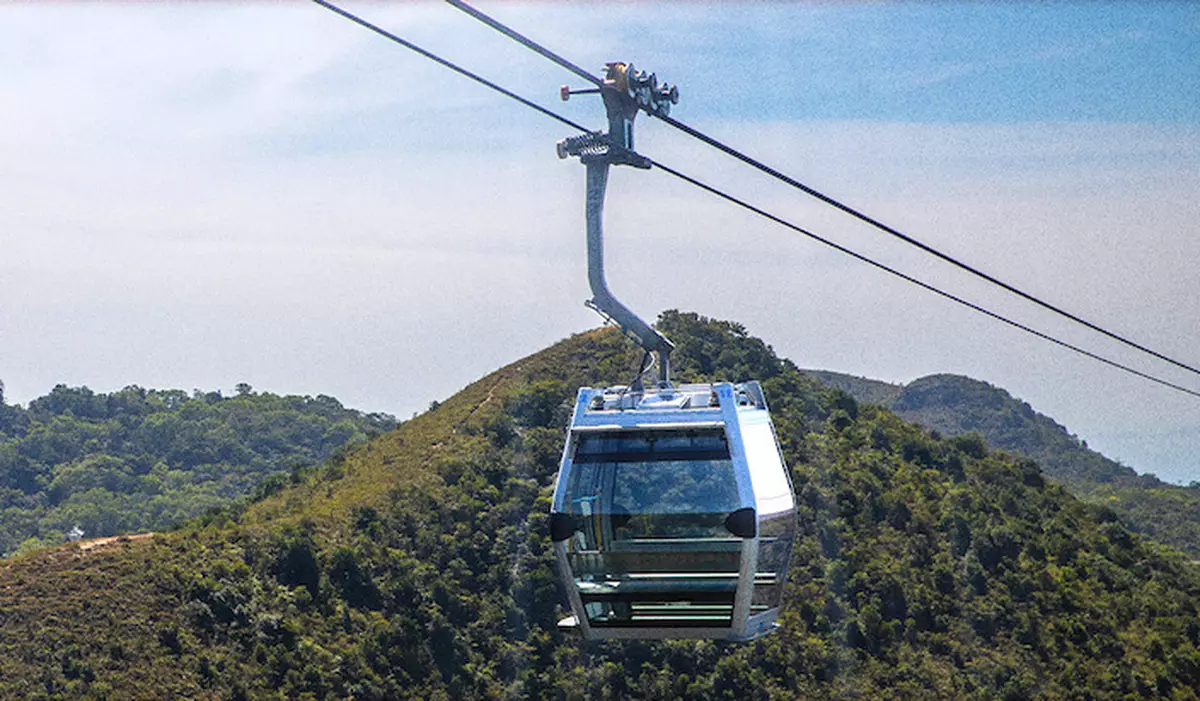 昂坪360纜車暫停登車