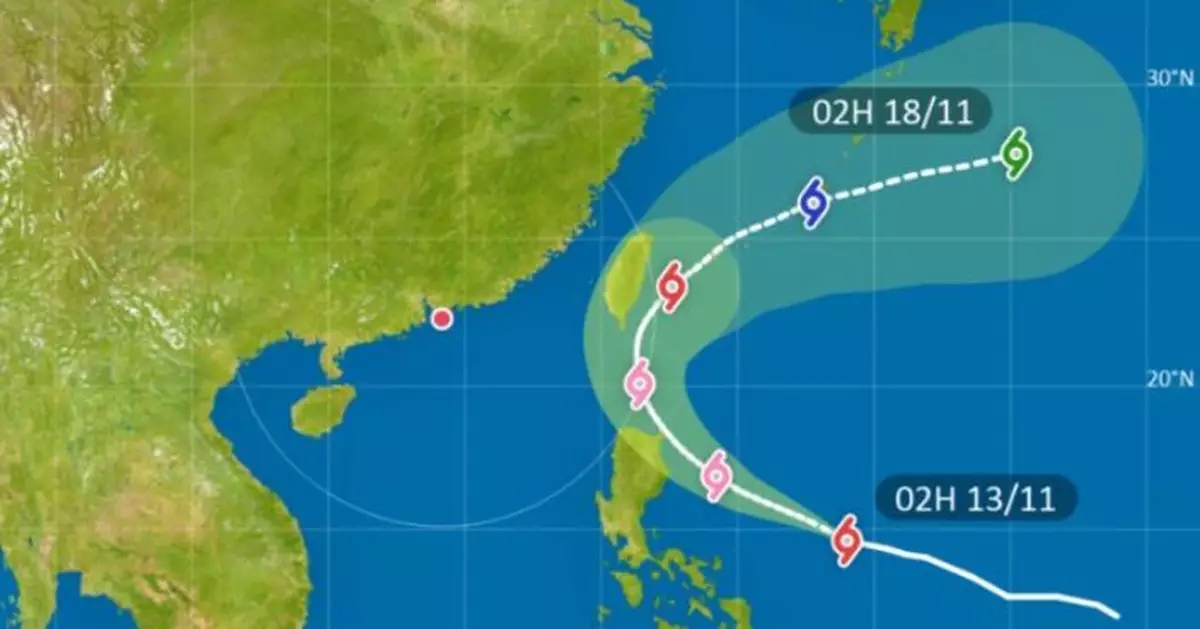 桃芝減弱為熱帶風暴 天兔增強為颱風會否影響本港仍待觀察