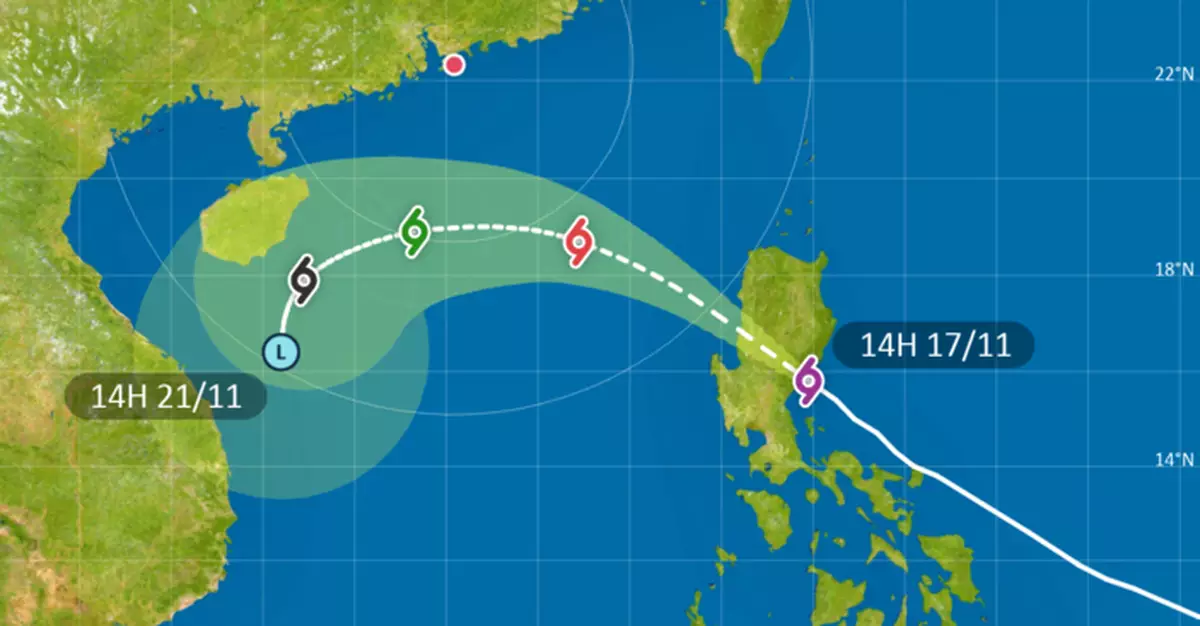 天文台周一早上6時至9時之間發出1號戒備信號