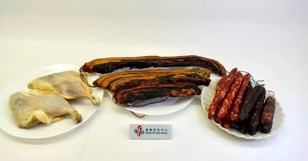 逾百個臘味時令食品樣本全部通過檢測