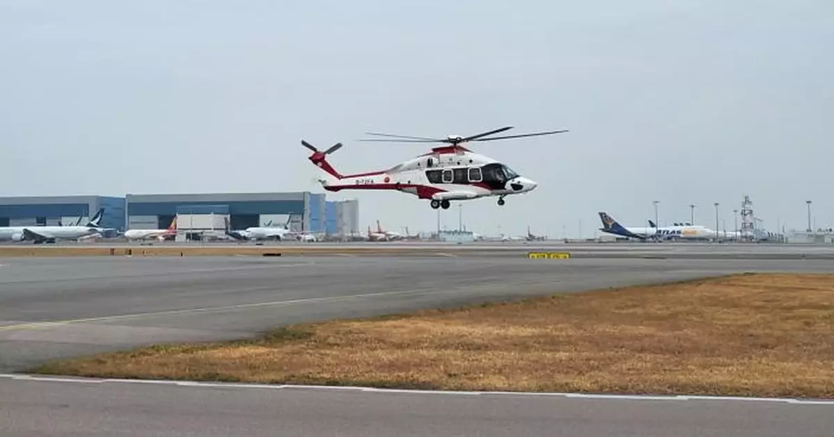 黃偉綸﹕兩直升機服務營運商近月進行低空飛行跨境航線試飛