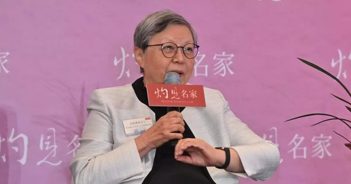 范徐麗泰：董建華真心為港做事　在任期間冀推行多項計劃因不同原因未能實現
