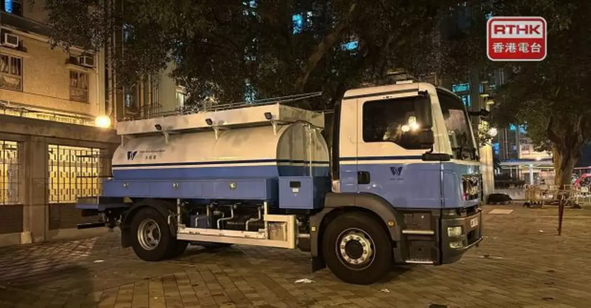 有離島區議員憂慮東涌停水對部分上夜班市民造成不便