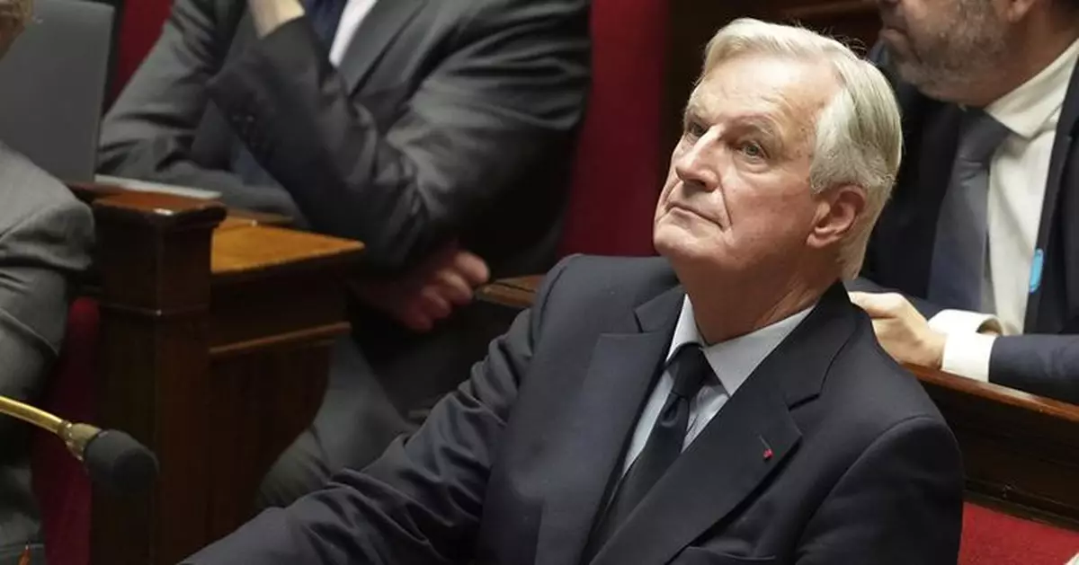 法國國民議會舉行政府不信任動議投票表決前辯論