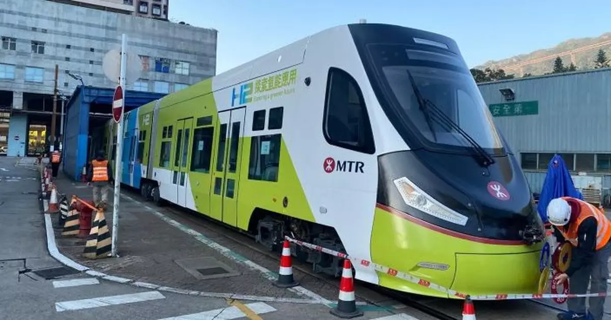 港鐵完成氫能非載客輕鐵列車研究　將整合所收集數據予當局評估