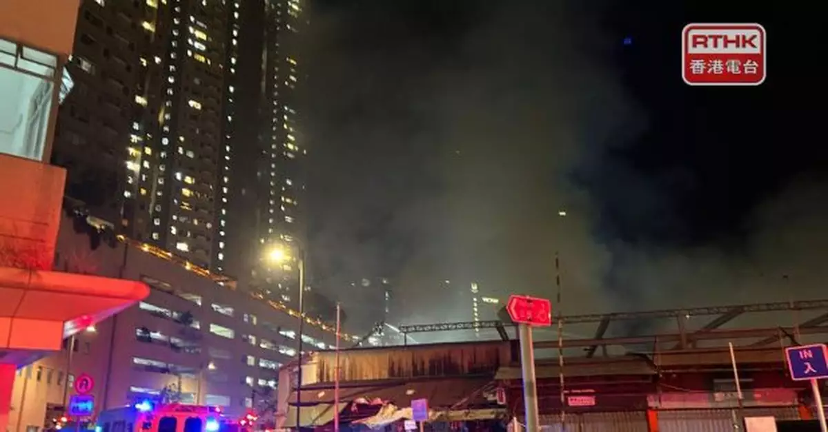 香港仔深灣道船廠火警受到包圍　暫未接獲受傷報告